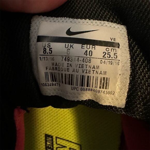 Nike Women's Air Zoom Pegasus 32 Running Shoes Blue Size 8.5 - Picture 7 of 7